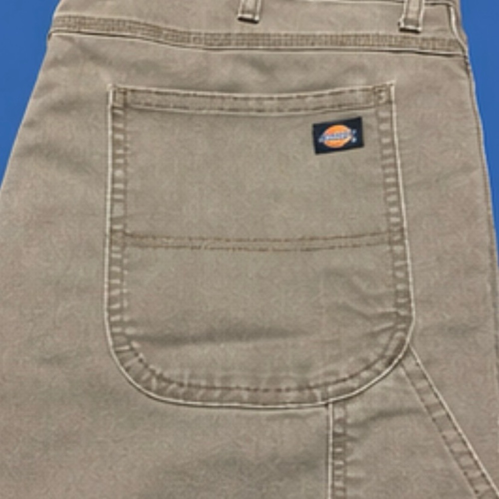 Dickies FLEX Carpenter Work Pants Khaki Tan 38x34 Durable Utility - Picture 6 of 8
